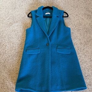 Women's Teal Sleeveless Vest